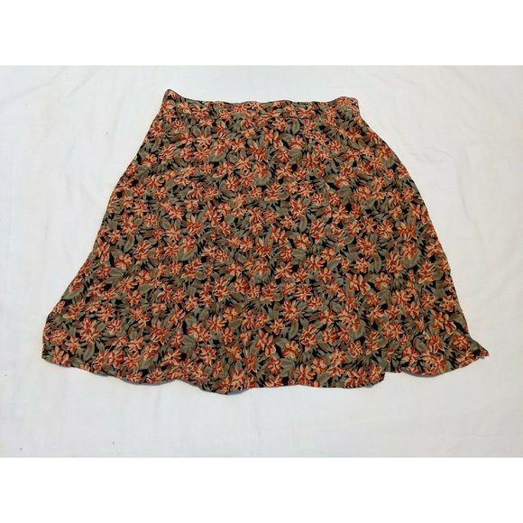 Sag Harbor Dresses & Skirts - SAG HABOR Womens A- Line Floral Skirt - Medium